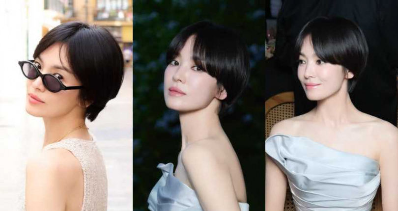 夏天短髮髮型推薦！宋慧喬、趙露思、Karina、Nana親身示範4款人氣短髮，清爽減齡還顯臉小