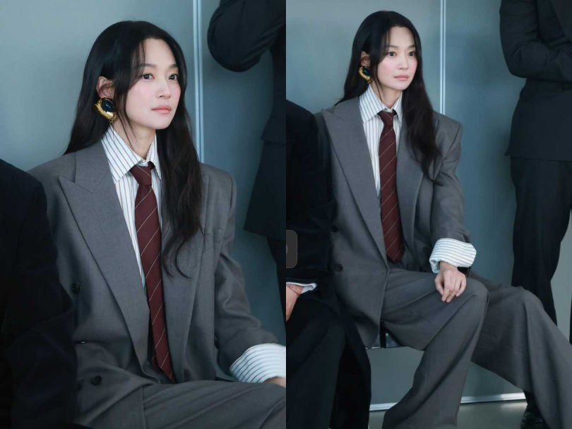 申敏兒化身《再婚皇后》氣場超強！透視洋裝辣秀極致美腿，私服穿搭超高級、5心機技必學