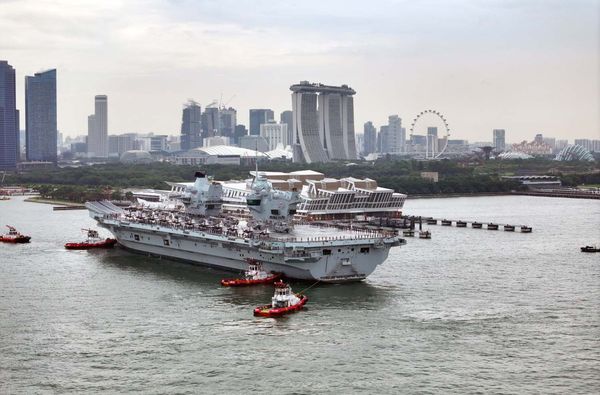 ▲▼威爾斯親王號航空母艦。（圖／翻攝英國皇家海軍網站）