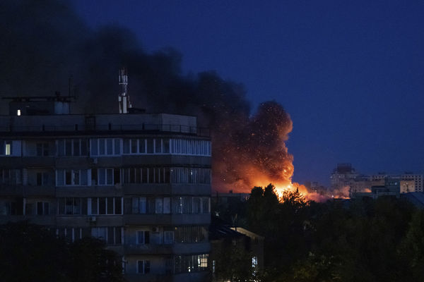 ▲▼ 烏克蘭被俄羅斯攻擊。（圖／達志影像／美聯社）