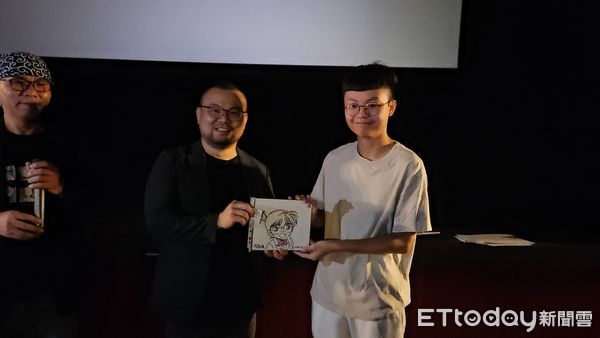 ▲南投戲院攜⼿亞洲⼤學數位媒體設計學系，推出全台唯⼀的「柯南殘像任務 映後特別活動」。（圖／記者高堂堯攝）