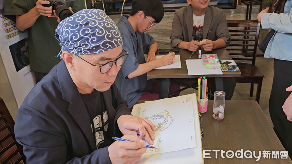 ▲南投戲院攜⼿亞洲⼤學數位媒體設計學系，推出全台唯⼀的「柯南殘像任務 映後特別活動」。（圖／記者高堂堯攝）