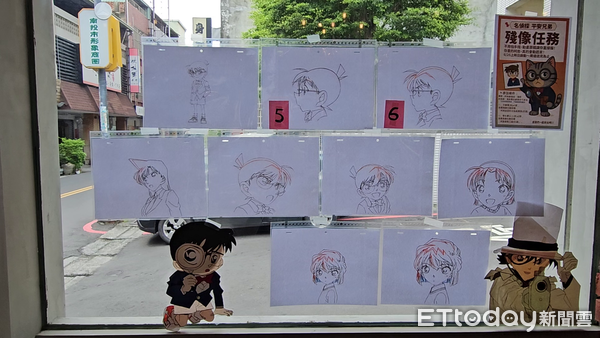 ▲南投戲院攜⼿亞洲⼤學數位媒體設計學系，推出全台唯⼀的「柯南殘像任務 映後特別活動」。（圖／記者高堂堯攝）