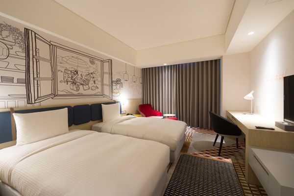 ▲成旅晶贊更名「TwoTails」,TwoTails Hotel Luzhou。（圖／業者提供）