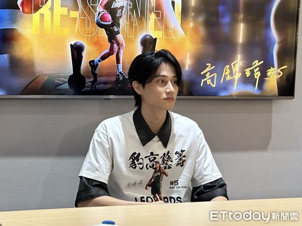 ▲高錦瑋續約7年，喊話要成雲豹「隊魂」。（圖／記者杜奕君攝）