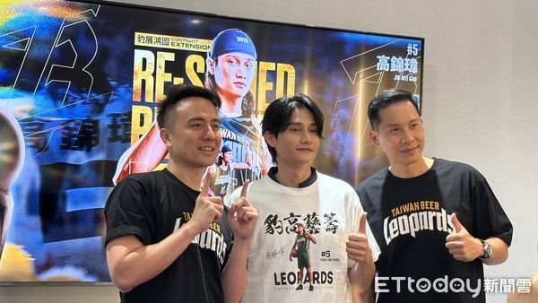 ▲高錦瑋續約7年，喊話要成雲豹「隊魂」。（圖／記者杜奕君攝）