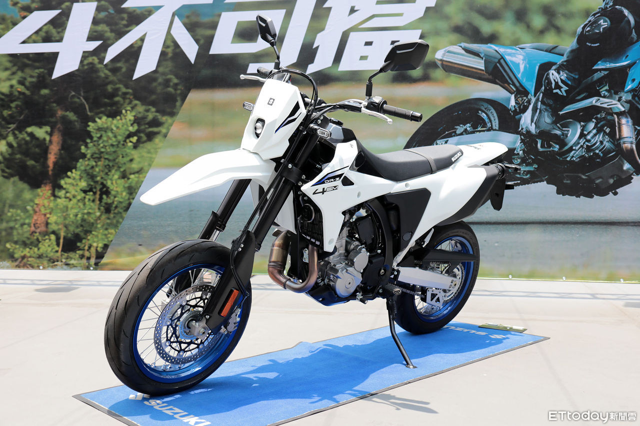 ▲36.8萬起！Suzuki「黃牌越野／滑胎重機」開賣　前100名享早鳥價。（圖／記者張慶輝攝）