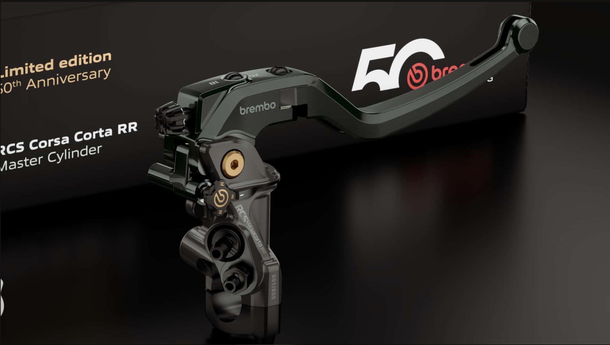 ▲Brembo 50周年RCS Corsa Corta直推總泵。（圖／翻攝自Brembo）
