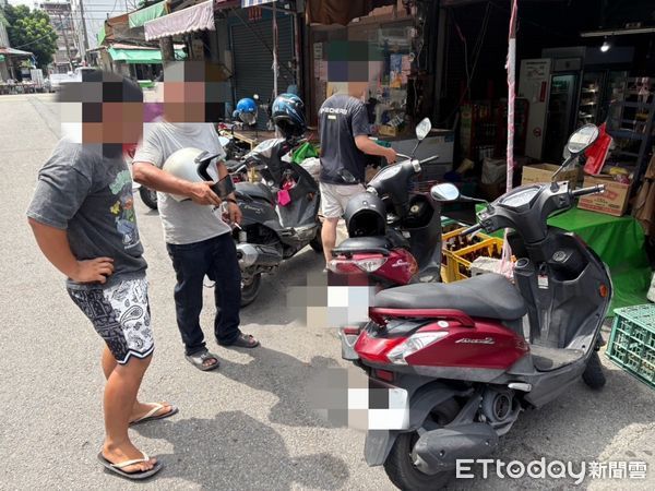 ▲內埔鄉誤騎機車，警方迅速釐清。（圖／記者陳崑福翻攝）