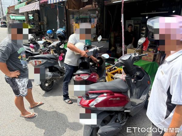 ▲內埔鄉誤騎機車，警方迅速釐清。（圖／記者陳崑福翻攝）