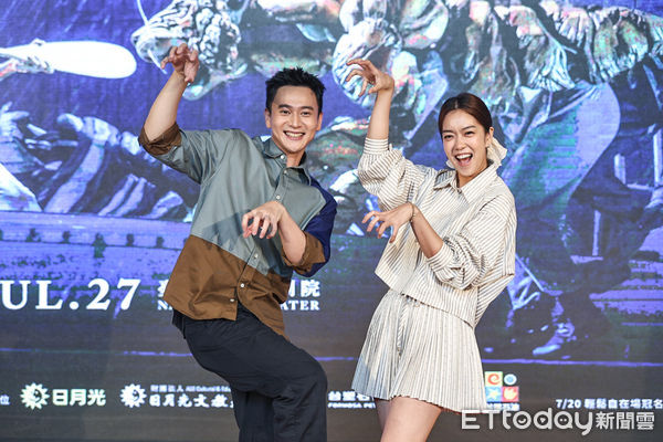 ▲劉冠廷、李霈瑜出席《少年PI的奇幻漂流》宣告記者會。（圖／記者林敬旻攝）