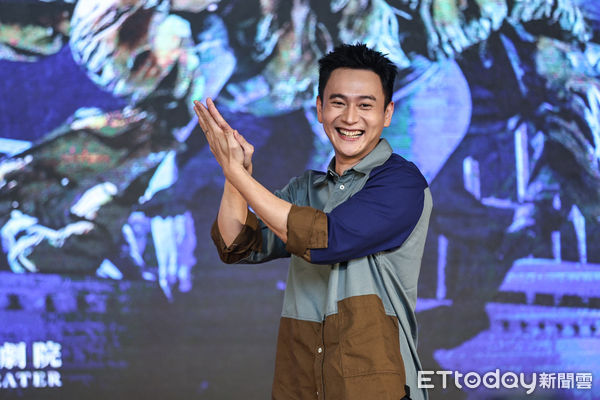▲劉冠廷出席《少年PI的奇幻漂流》宣告記者會。（圖／記者林敬旻攝）