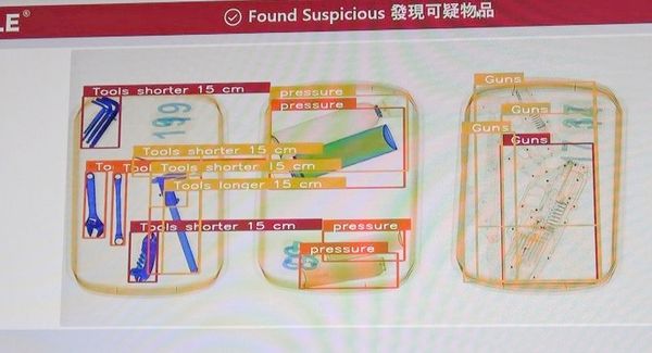▲航警局自主研發「X光影像AI辨識系統」設備，可辨識危安（險）與槍械等物品。（圖／航警局提供）