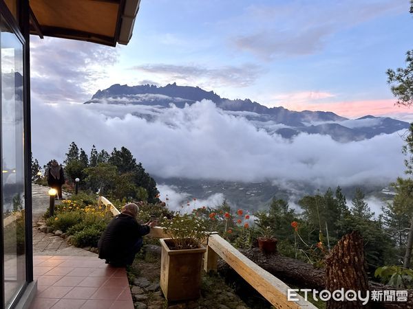 ▲沙巴Perkasa Hotel Mt. Kinabalu,沙巴旅遊,神山。（圖／記者彭懷玉攝）