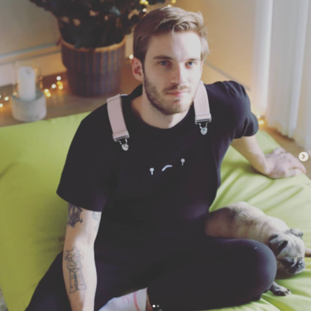 ▲PewDiePie已正式跌出全球10大YTR之列。（圖／翻攝自PewDiePie Instagram）