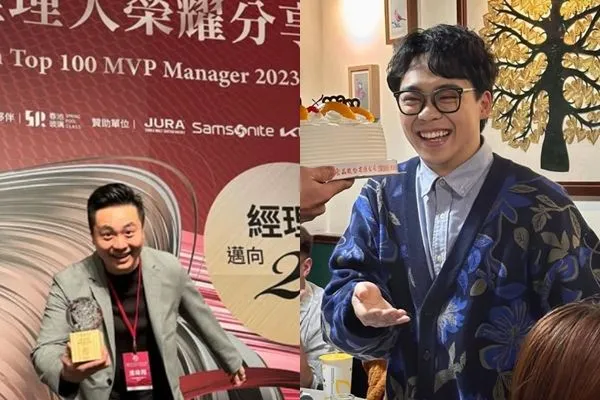 ▲潘瑋翔回應賀瓏新戀情寫下「呵呵」。（圖／翻攝自潘瑋翔、賀瓏IG）