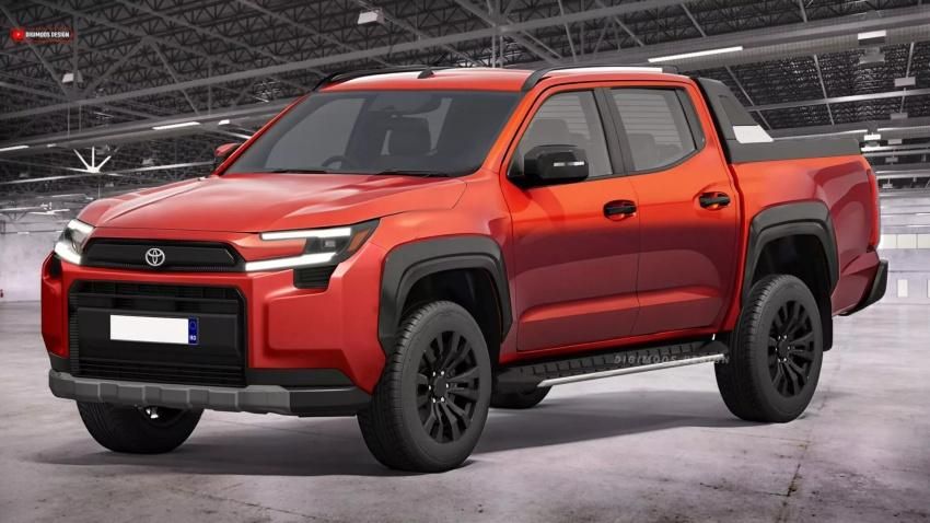 ▲TOYOTA海外高層評估推出全新入門皮卡，讓RAV4皮卡車引起不少遐想。（圖／翻攝自《Digimods Design》）