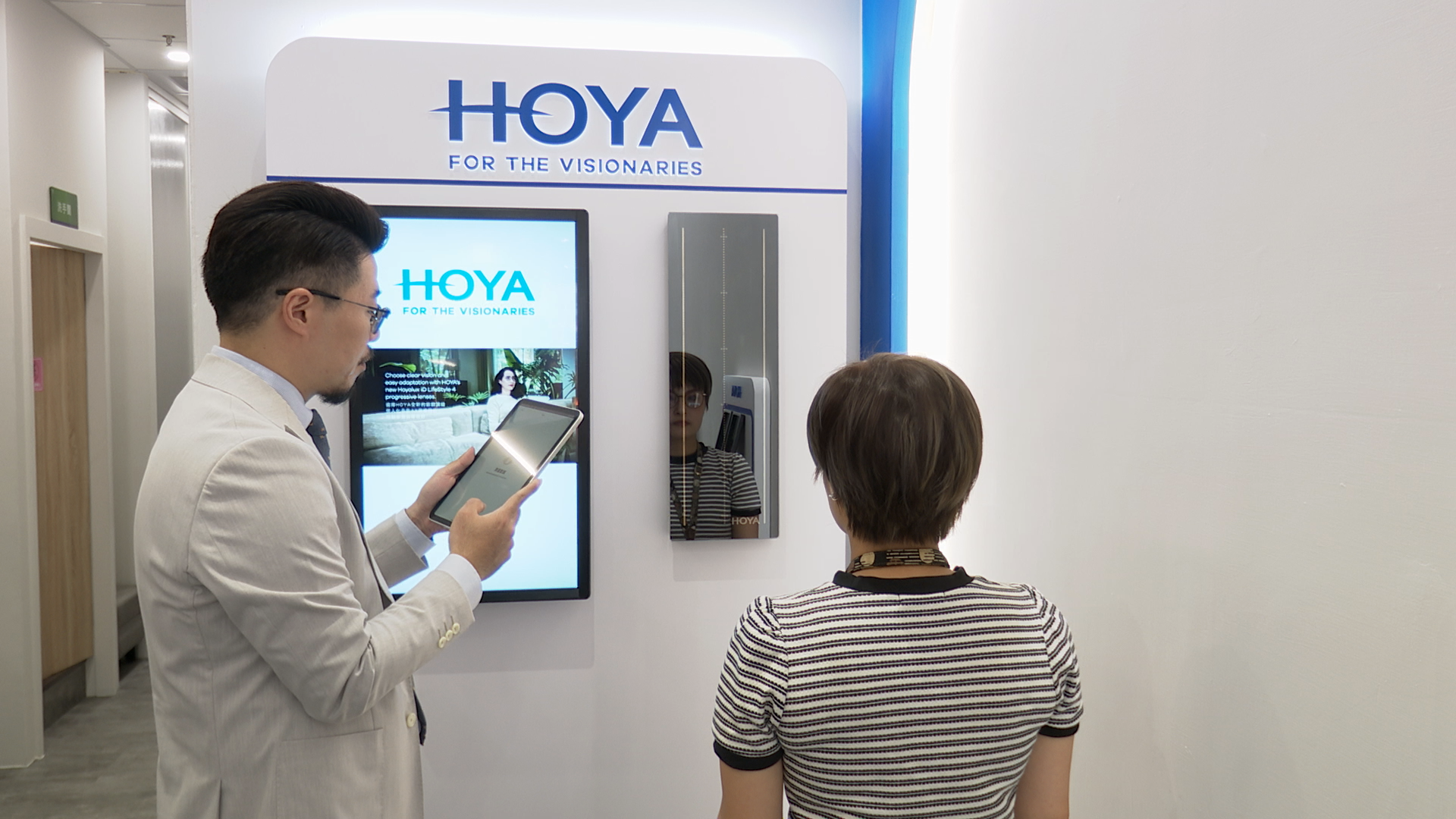 ▲▼HOYAx諾貝爾,多焦鏡片體驗館,台中崇德店開幕。（圖／記者姜國輝攝）