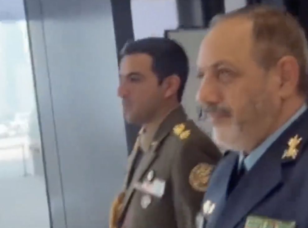 ▲伊朗國防部長現身青島，參加上合組織防長會。（圖／翻攝環球時報）