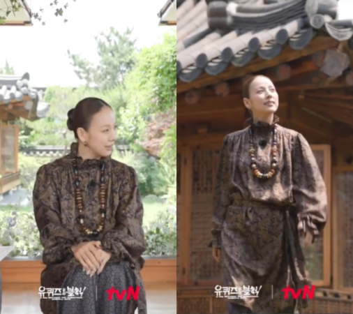 ▲▼李孝利節目千萬韓幣穿搭被批「像法力高強的僧侶」。（圖／翻攝自Instagram／youquizontheblock）