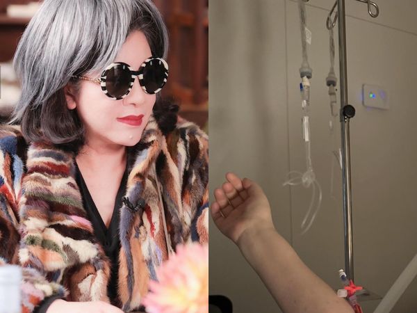 ▲▼陳文茜輕微敗血症緊急手術。（圖／翻攝自臉書）