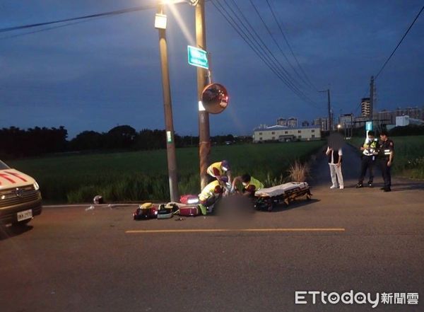 ▲▼            桃園17歲高中生酒駕自撞電線桿，與後座友人雙雙慘死 。（圖／記者楊熾興翻攝，下同）