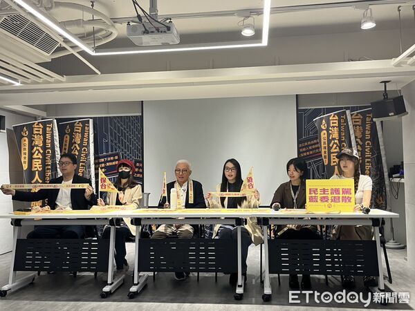 ▲▼大罷免「護國大遶境」活動宣布記者會。（圖／記者杜冠霖攝）