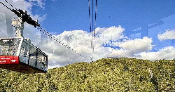 ▲▼大雪山旭岳纜車。（圖／部落客小虎食夢網授權提供）