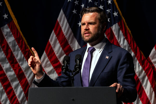 ▲▼美國副總統范斯（J.D. Vance）。（圖／達志影像／美聯社）