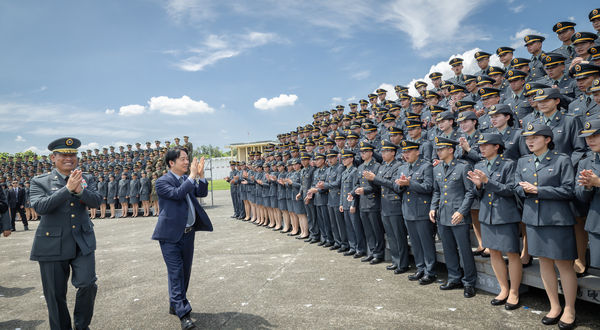 ▲▼總統賴清德出席「114年三軍八校院聯合畢業典禮」。（圖／總統府提供）