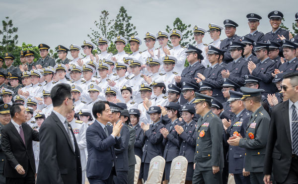 ▲▼總統賴清德出席「114年三軍八校院聯合畢業典禮」。（圖／總統府提供）