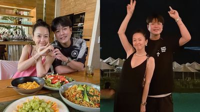 李易、六月遊峇里島「十指緊扣放閃」! 手比愛心羞認:充飽電了