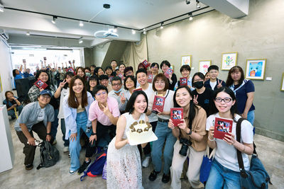 簽書會門票秒殺!畫作全售出 程予希「37歲生日願望」公開新挑戰