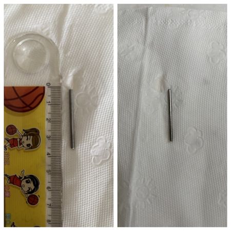 ▲珍奶喝到見底才發現「一根鐵條」漂浮其中，當事人當場傻眼直呼「這不是口感，是食安問題！」（圖／翻攝自記者爆料網，下同）