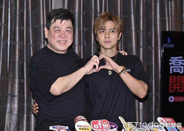 ▲▼孫德榮、羅志祥出席喬傑立帝國頻道正式開播記者會 。（圖／記者李毓康攝）