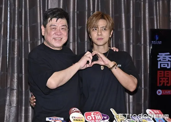 ▲▼孫德榮、羅志祥出席喬傑立帝國頻道正式開播記者會 。（圖／記者李毓康攝）