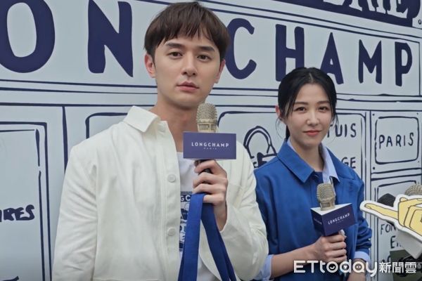 ▲張軒睿、邵雨薇。（圖／記者蕭采薇攝）