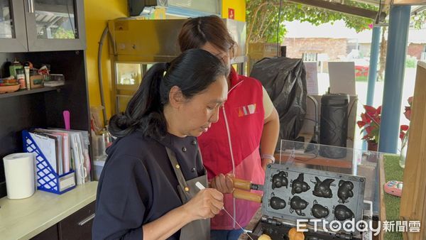 ▲「我相信，我還能有用。」唐靜均在雞蛋糕香氣中，她找回自己。（圖／記者游瓊華翻攝）