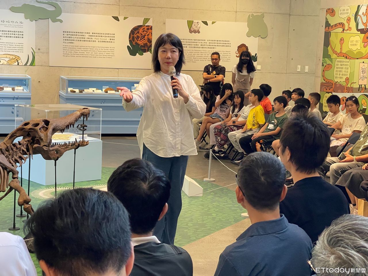 全台最大鱷魚骨架震撼現身！ 左鎮化石園區「遠古爬爬走」28日開展