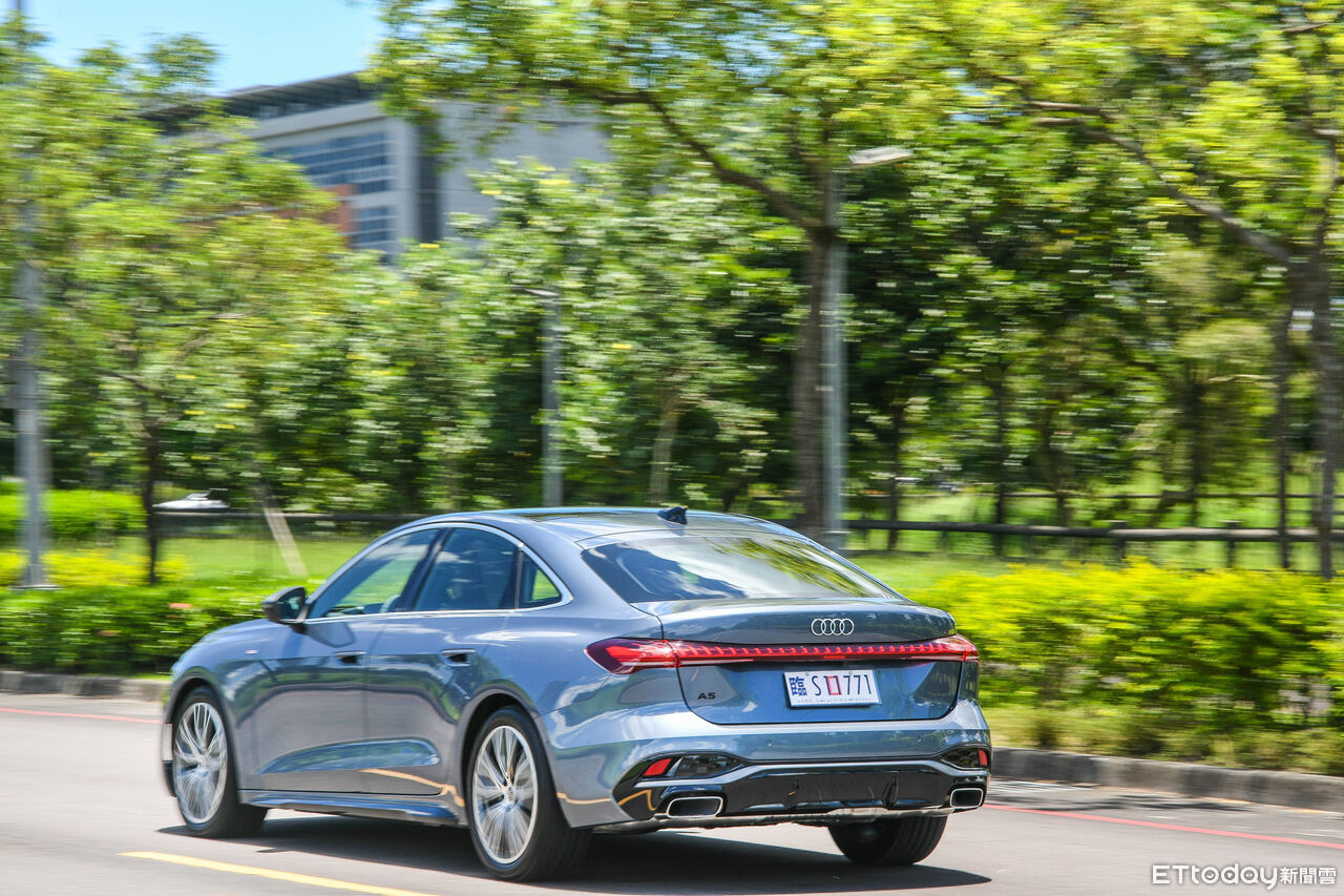 ▲台灣Audi正式導入全新A5，取代過去A4車系。（圖／記者徐煜展攝）