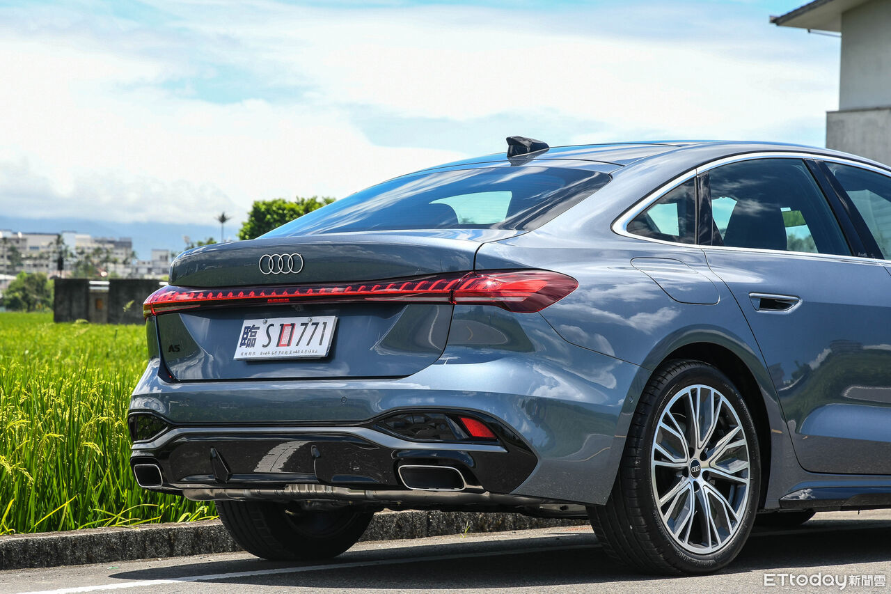 ▲台灣Audi正式導入全新A5，取代過去A4車系。（圖／記者徐煜展攝）
