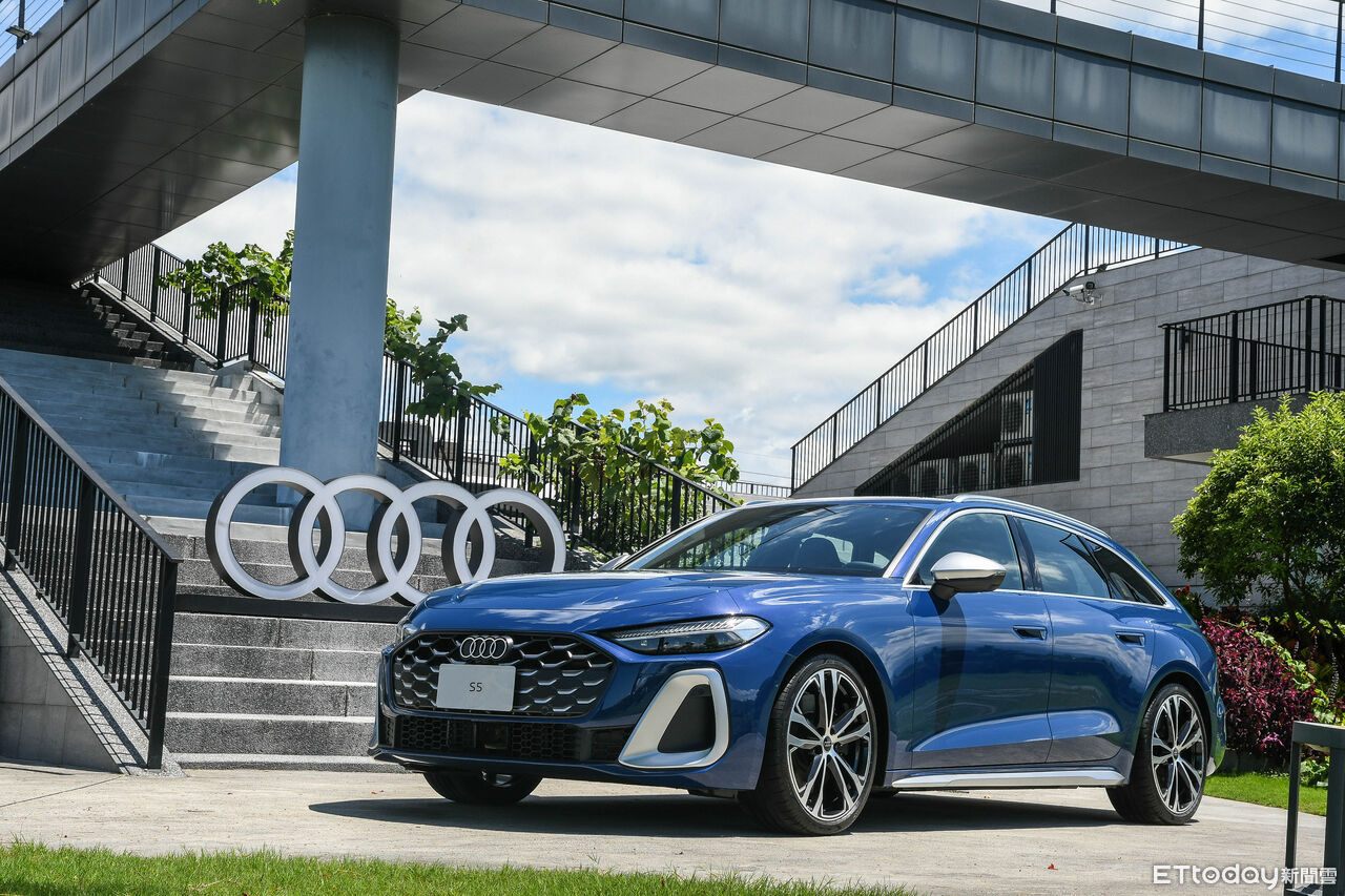▲台灣Audi正式導入全新A5，取代過去A4車系。（圖／記者徐煜展攝）