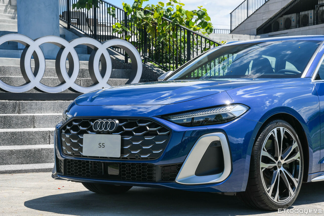 ▲台灣Audi正式導入全新A5，取代過去A4車系。（圖／記者徐煜展攝）