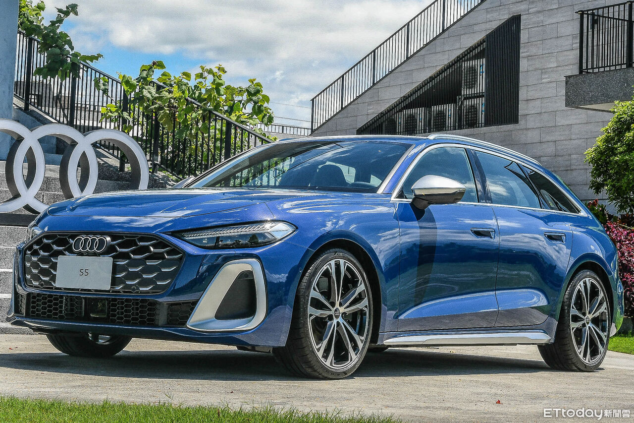 ▲台灣Audi正式導入全新A5，取代過去A4車系。（圖／記者徐煜展攝）