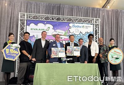 休士頓旅客年破260萬人次 長榮航空直飛10周年載客率9成