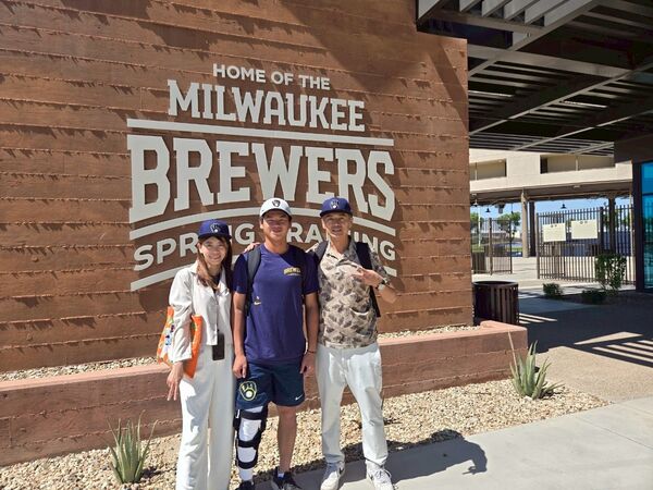 ▲廖宥霖加盟密爾瓦基釀酒人隊。（圖／展逸運動行銷提供）