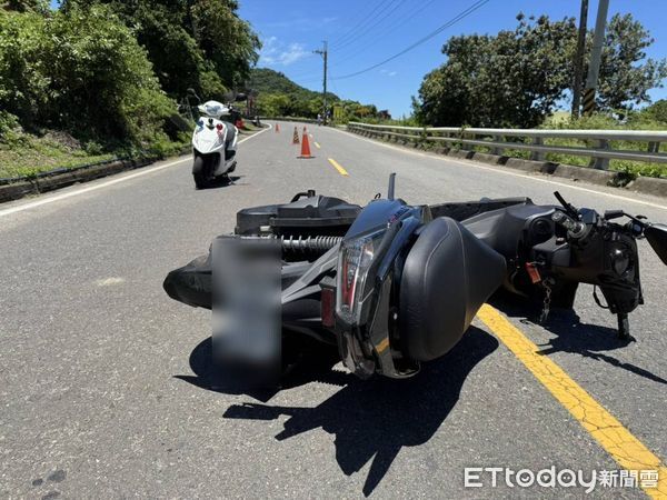 ▲▼屏東 撞到猴子             。（圖／記者陳崑福翻攝）