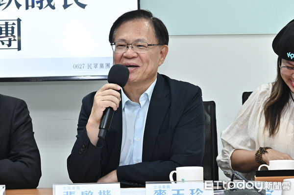 ▲民眾黨立法院黨團副總召張啓楷。（資料照／記者李毓康攝）