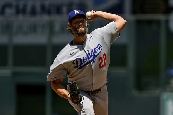 ▲道奇巨投克蕭（Clayton Kershaw）即將達成3000K生涯里程碑。（圖／達志影像／美聯社）
