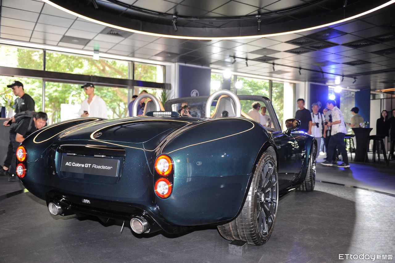 ▲AC Cars品牌登台、AC Cobra GT上市。（圖／記者林鼎智攝）
